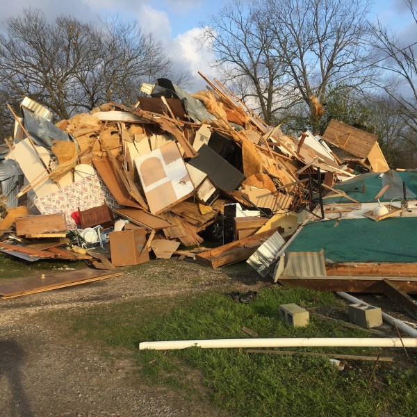 Welcome tornado damage