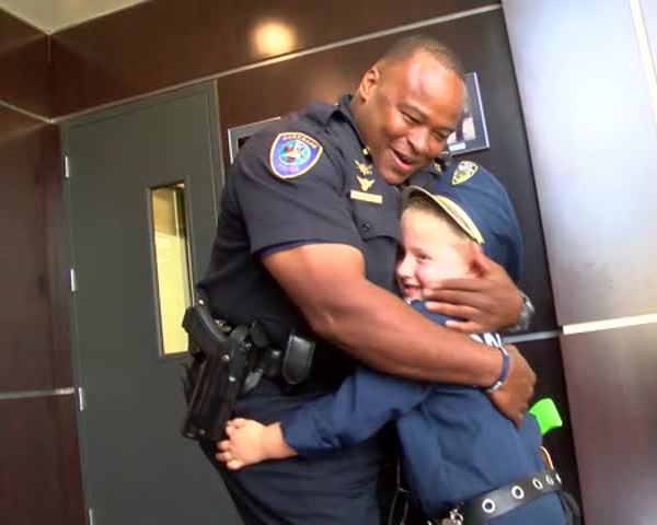 Police officer and Jake