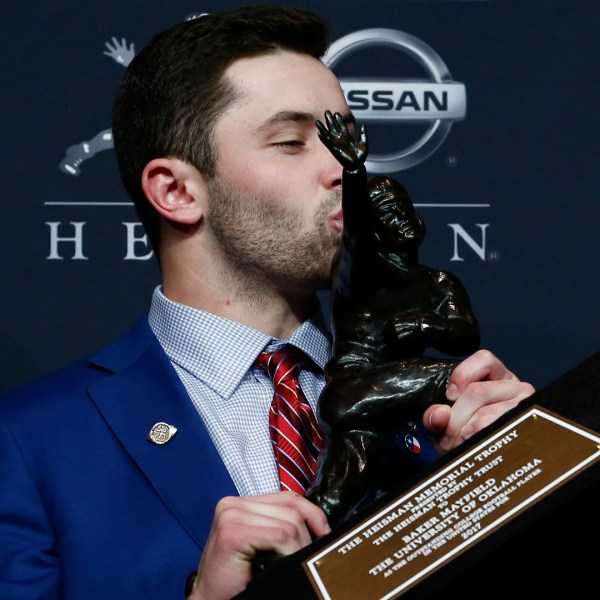 Baker Mayfield, Oklahoma Sooners quarterback, Heisman Trophy 201721354929-159532