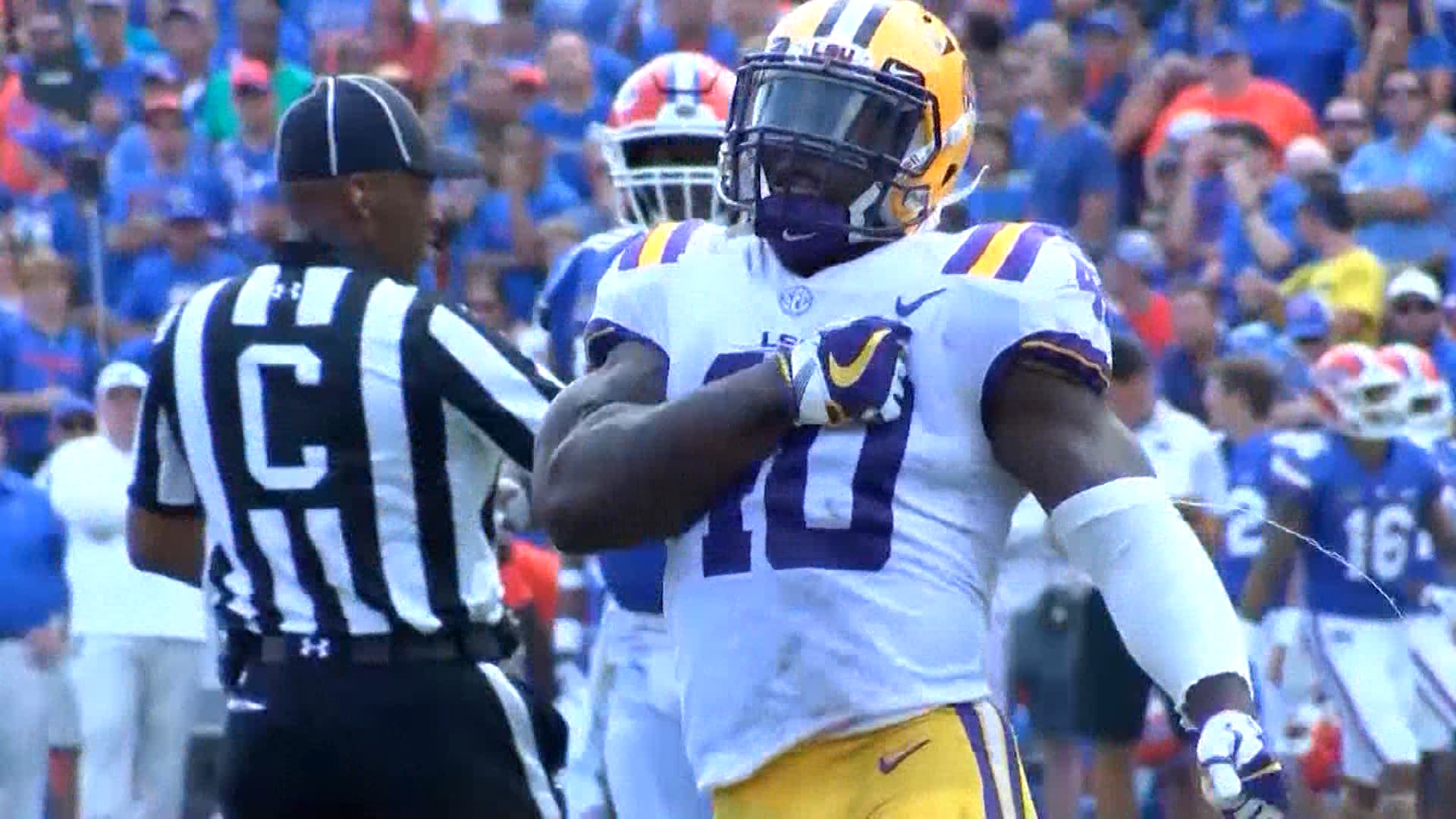 LSU Linebacker Devin White