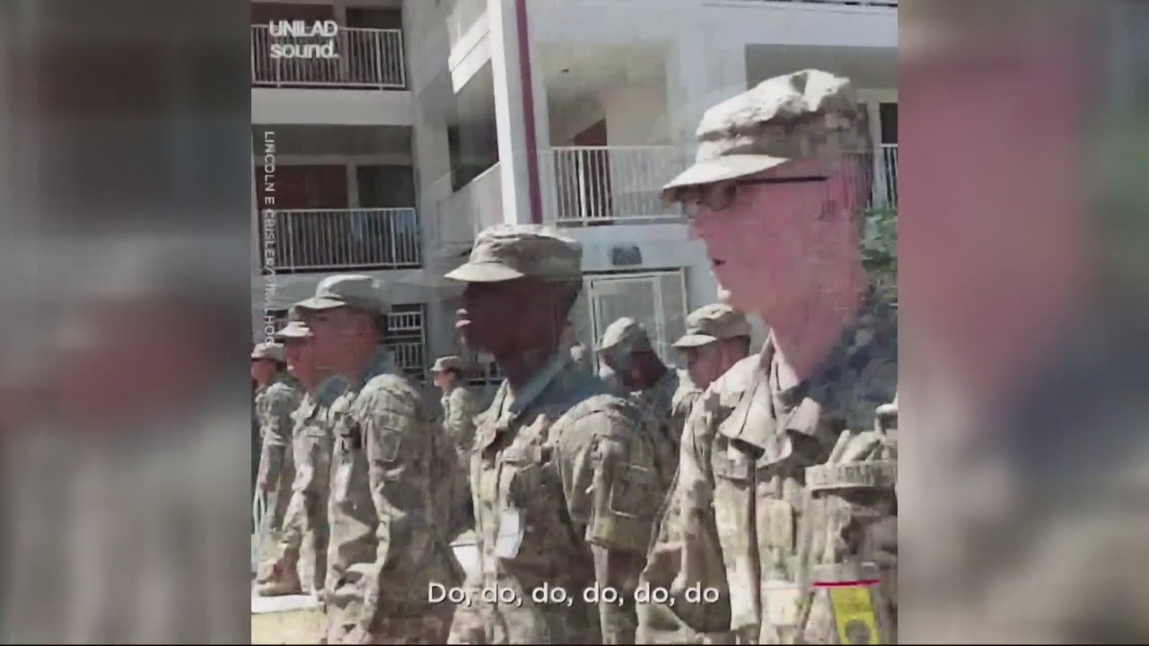 Fort Gordon Sergeant leads marches to Baby Shark song