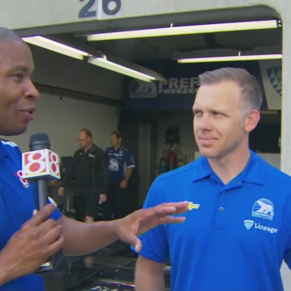 Indy's own Ed Carpenter in second spot in 103rd running of Indy 500