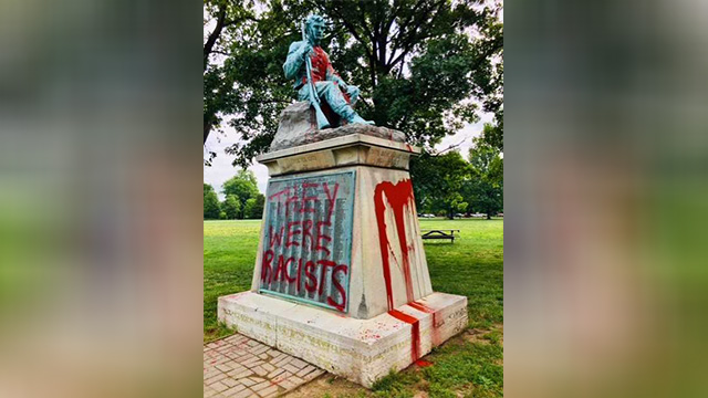 Confederate Centennial vandalism-873703986-873703986